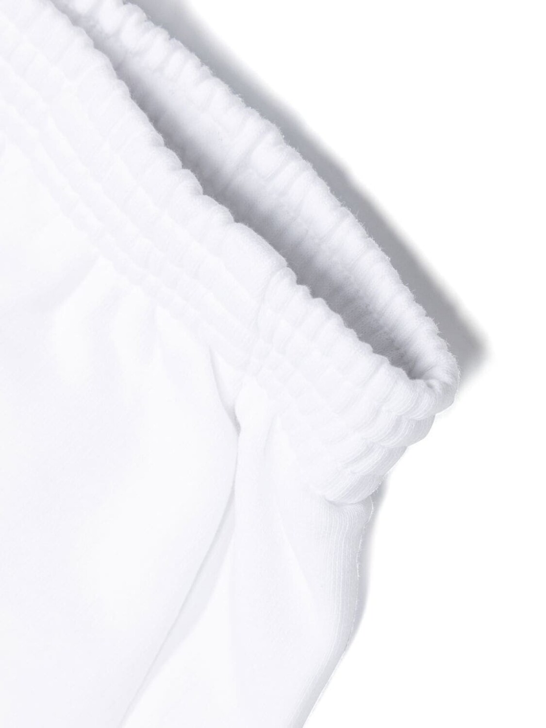 MM6 Maison Margiela Kids спортивные шорты с логотипом, белый — фото 3
