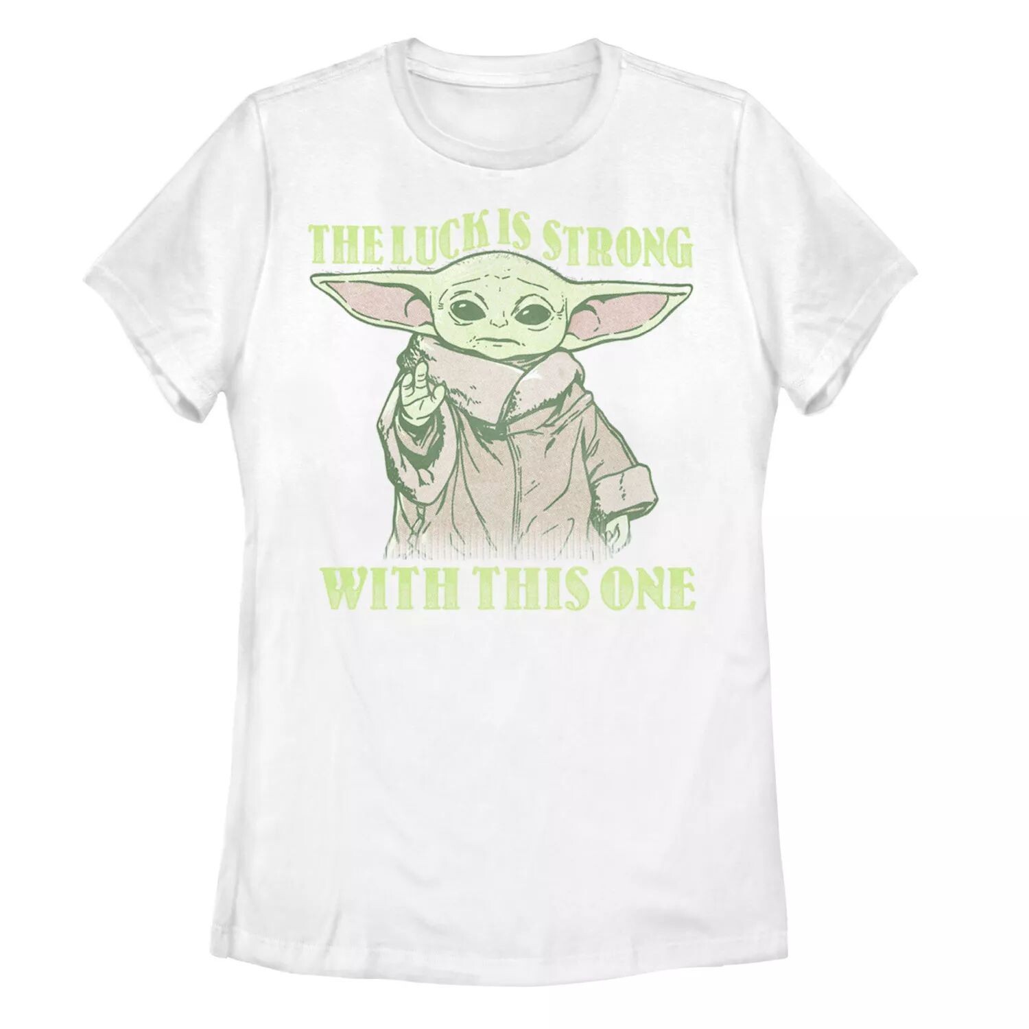 

Юниорская футболка «Звездные войны. День святого Патрика». Грогу «Удача сильна». Licensed Character