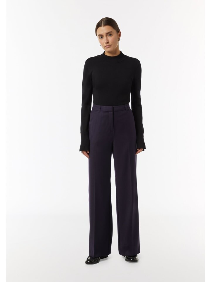 

Тканевые брюки comma Hose lang, фиолетовый