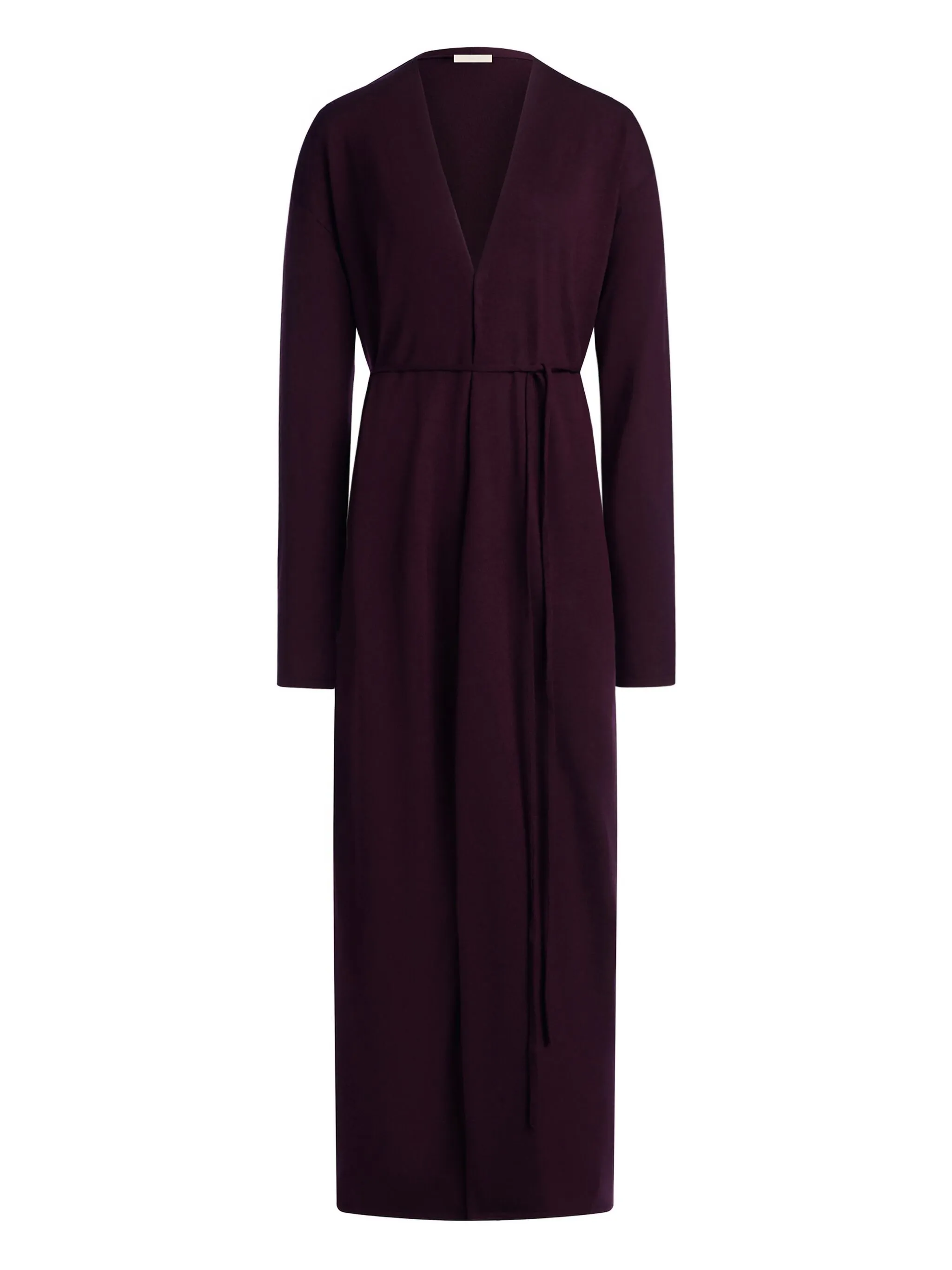 

Кардиган из смеси шерсти мериноса и шелка 12 Storeez, фиолетовый