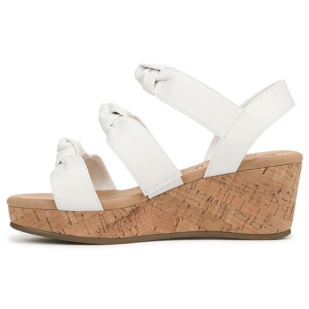 Детские сандалии на танкетке Blowfish Malibu для малышей/подростков, white faux leather — фото 4