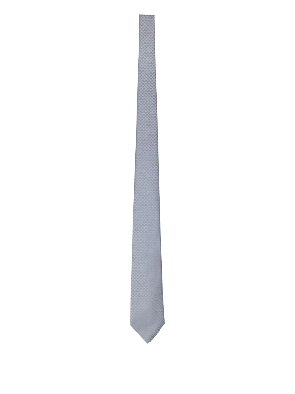 

Шелковый галстук EMPORIO ARMANI, серый