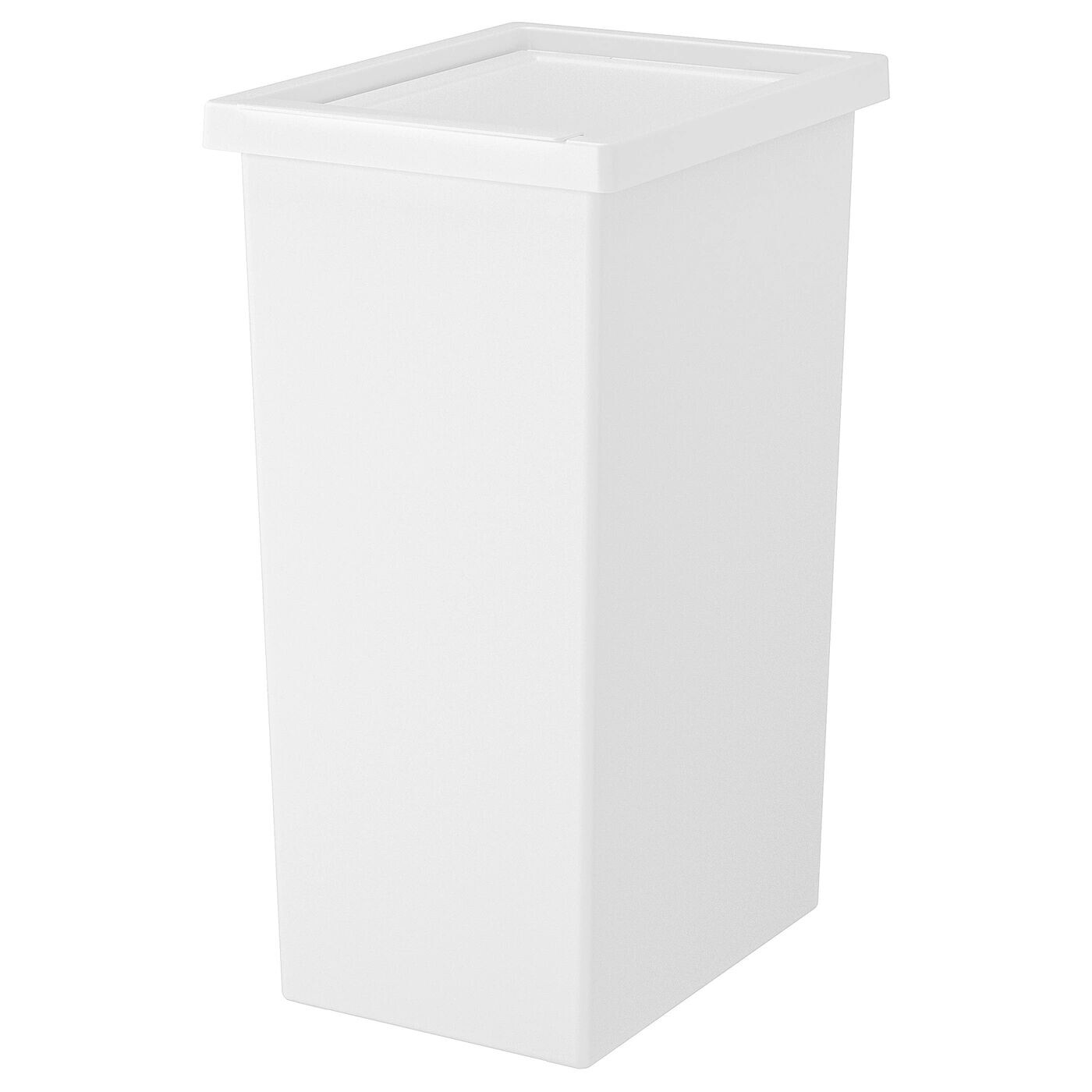 

Ведро с крышкой, белое, 42 л, FILUR IKEA