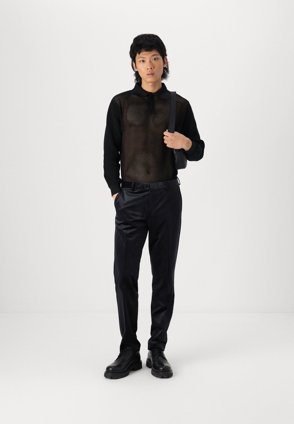 

Брюки JPRVELVET TROUSER Jack & Jones PREMIUM, черный