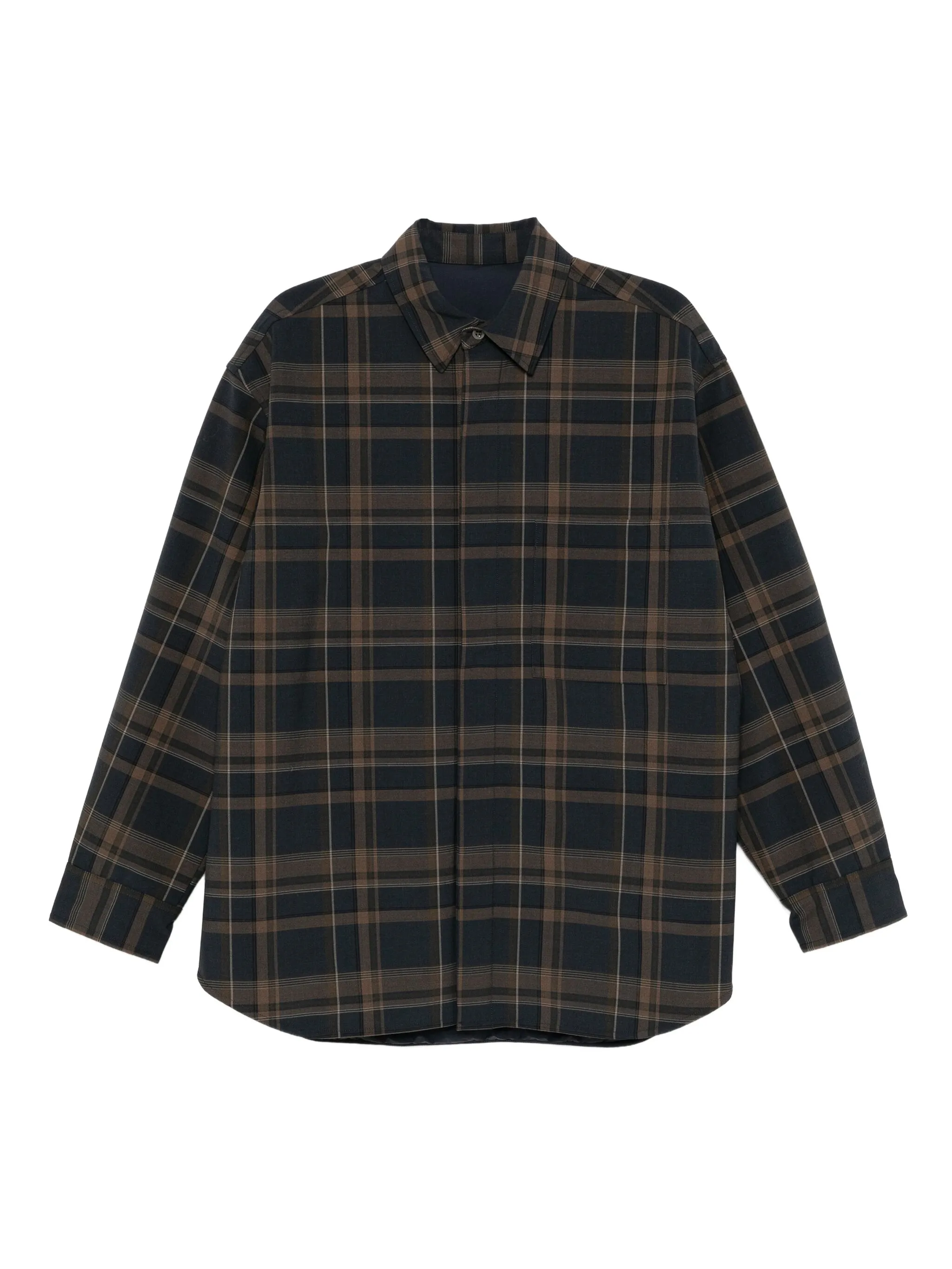 

Куртка-рубашка в клетку Croquis, черный