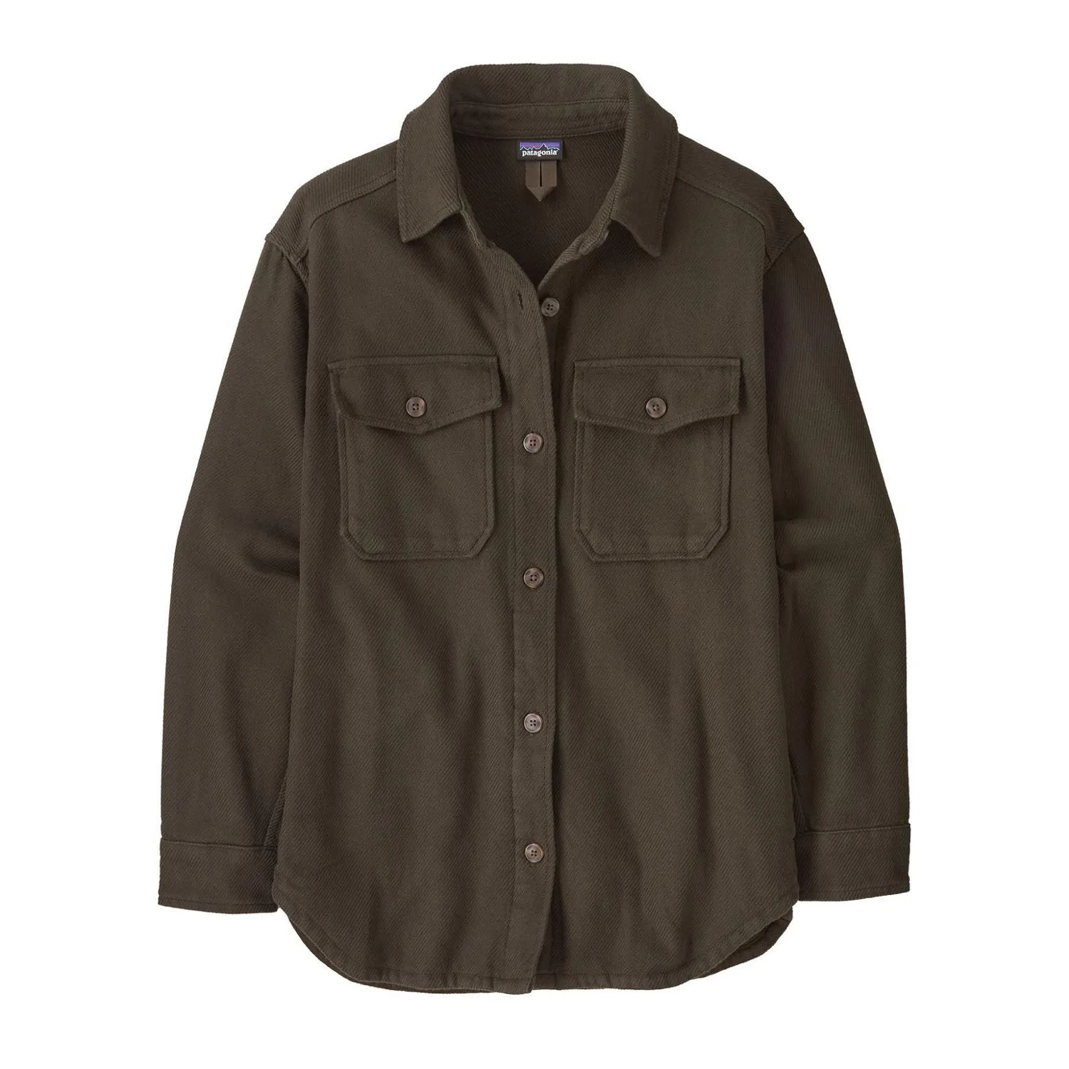 

Женская куртка Fjord Loft Overshirt Patagonia, Otter Brown