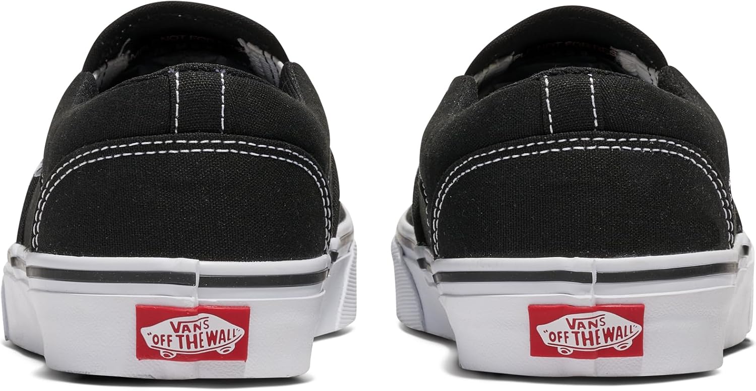 Мужские слипоны Vans Asher, белый/черный — фото 3
