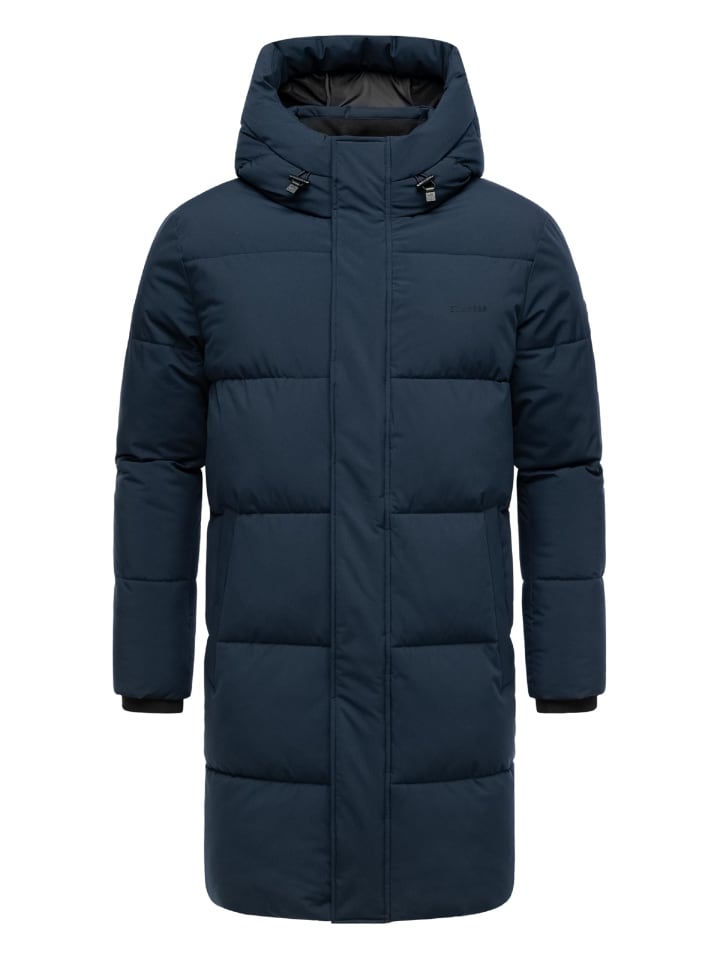 

Стеганое пальто Hadrieen XX темно-синего цвета STONE HARBOUR