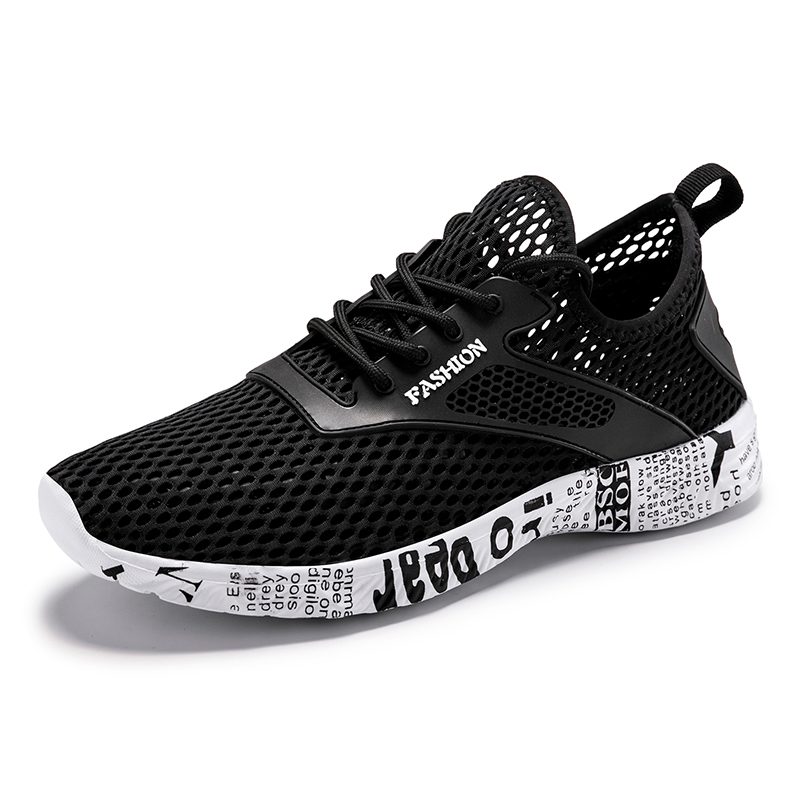 

Grip Wear-Resistant Breathable Slip-Resistant River Trekking Shoes Men's Scout Wolf, Black