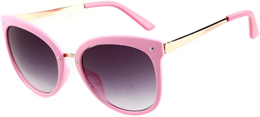 

Винтажные солнцезащитные очки с синими зеркальными линзами для мужчин и женщин, модные очки «кошачий глаз», очки для вождения, защита от УФ-излучения UV400 HVTVTLA, C4