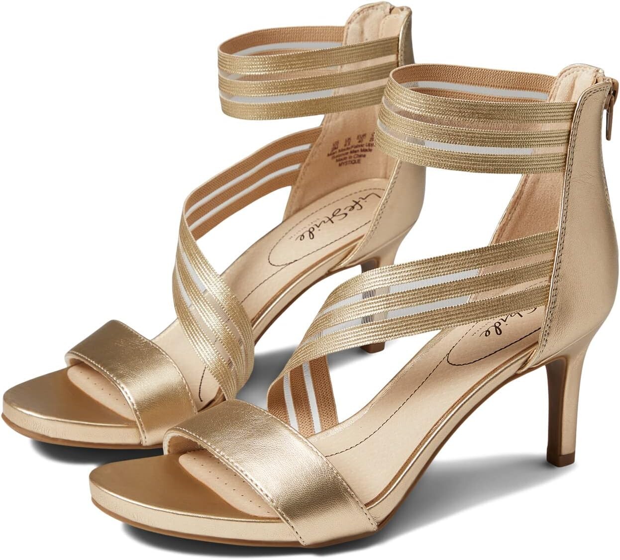 

Сандалии LifeStride Mystique, цвет Soft Gold