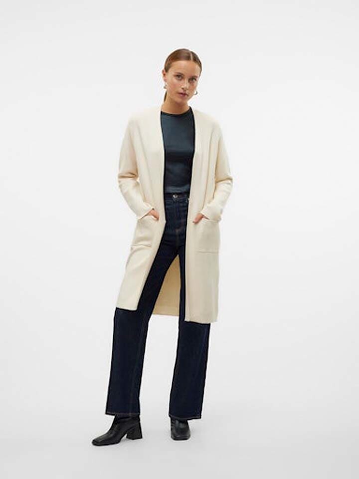 

Кардиган Vero Moda Cardigan Saba, кремовый