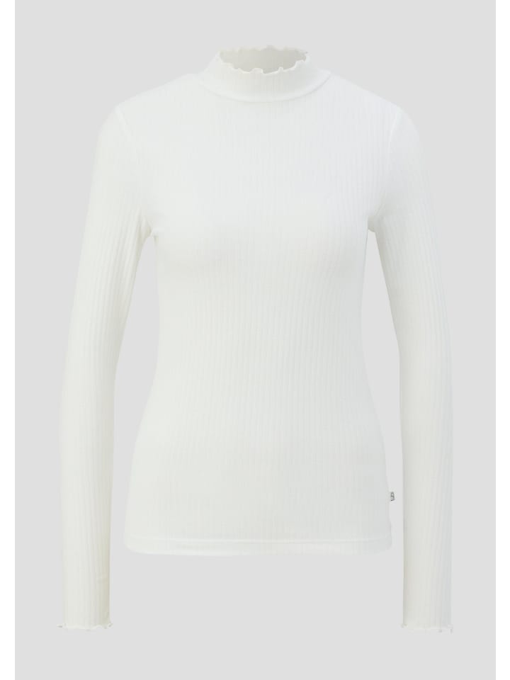 

QS Лонгслив цвета 02W0_ecru