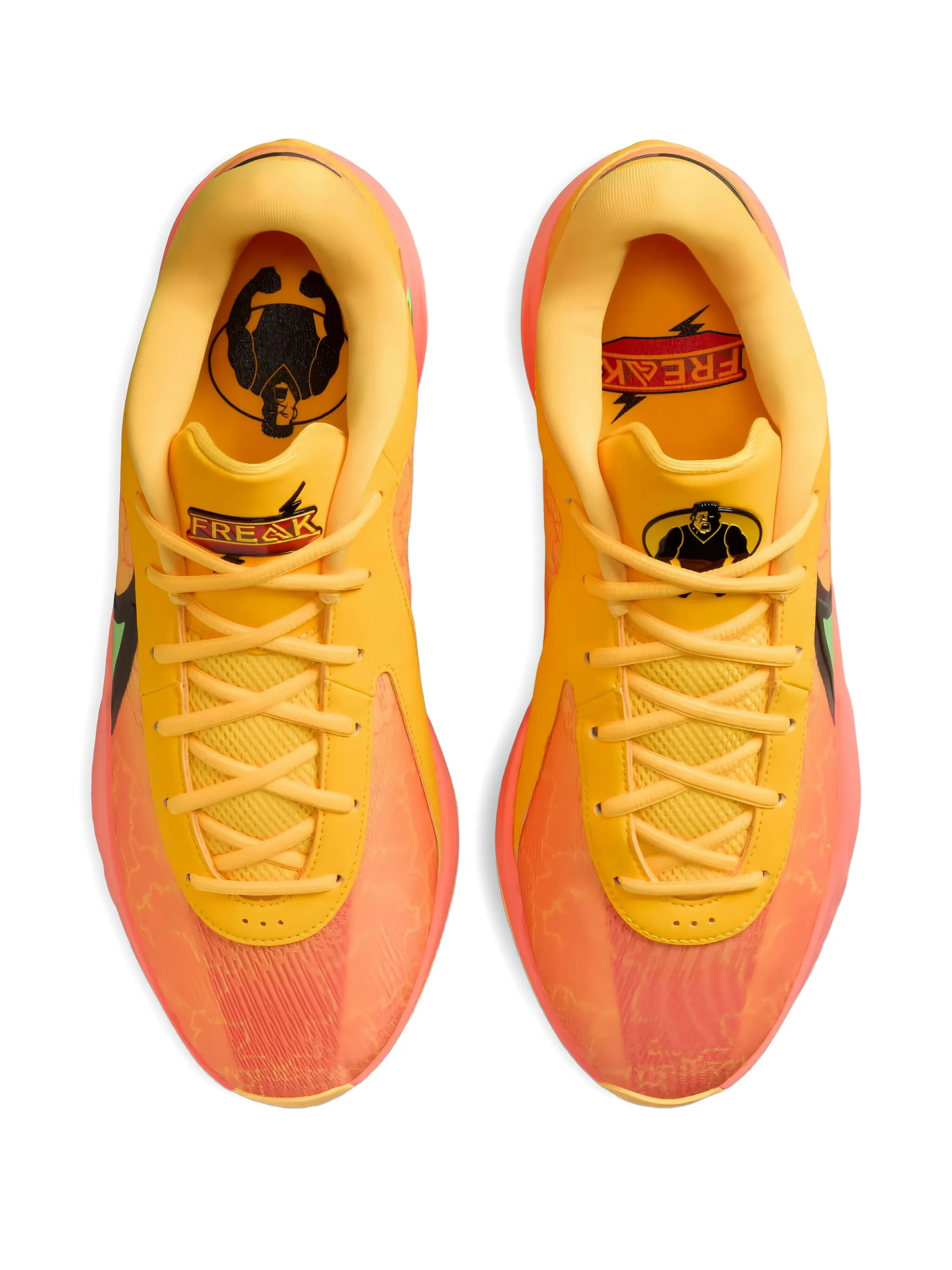 Кроссовки Giannis Zoom Freak 6 Halloween Nike, оранжевый — фото 4