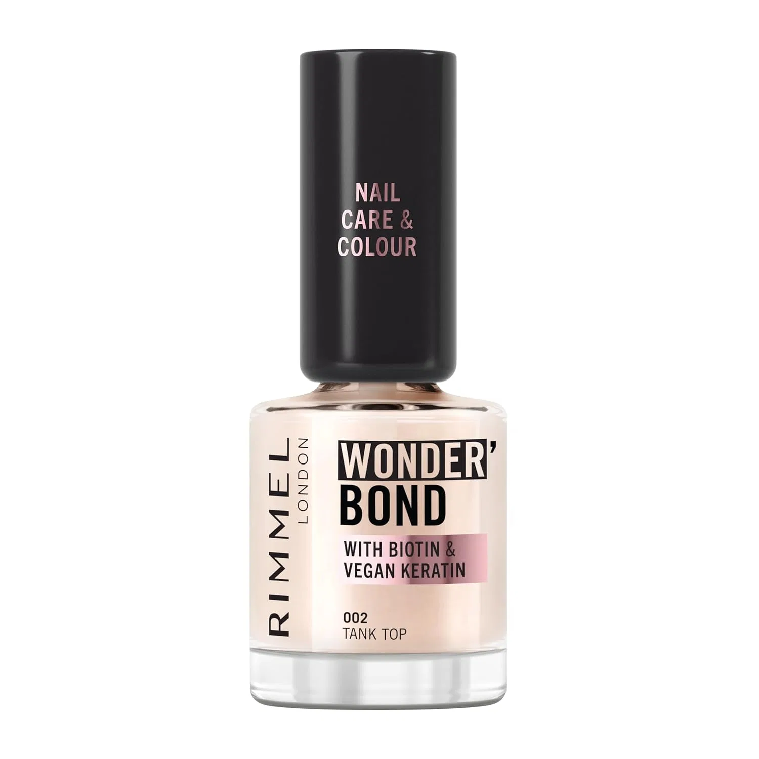 Лак для ногтей «Wonder'bond Care+Color» от Rimmel Rimmel, 002 Tank Top