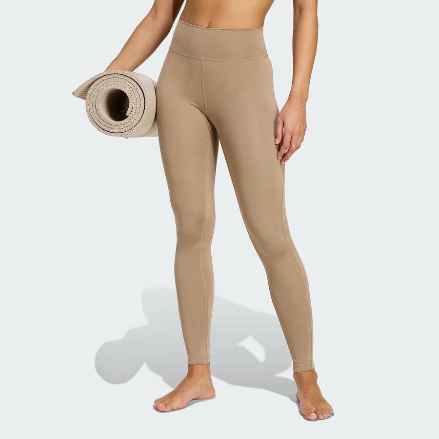 Узкие спортивные брюки ADIDAS PERFORMANCE All Me Essentials, светло-коричневый — фото 2