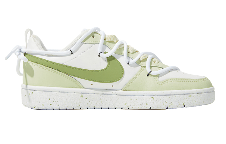 

Кроссовки Nike Court Borough Series Skateboard Shoes Women's Low-Top White/Green