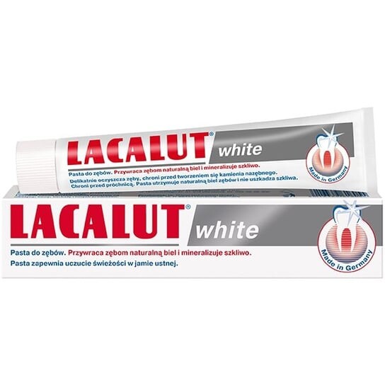 

Зубная паста, восстанавливающая естественную белизну, 75 мл Lacalut, White, Labovital