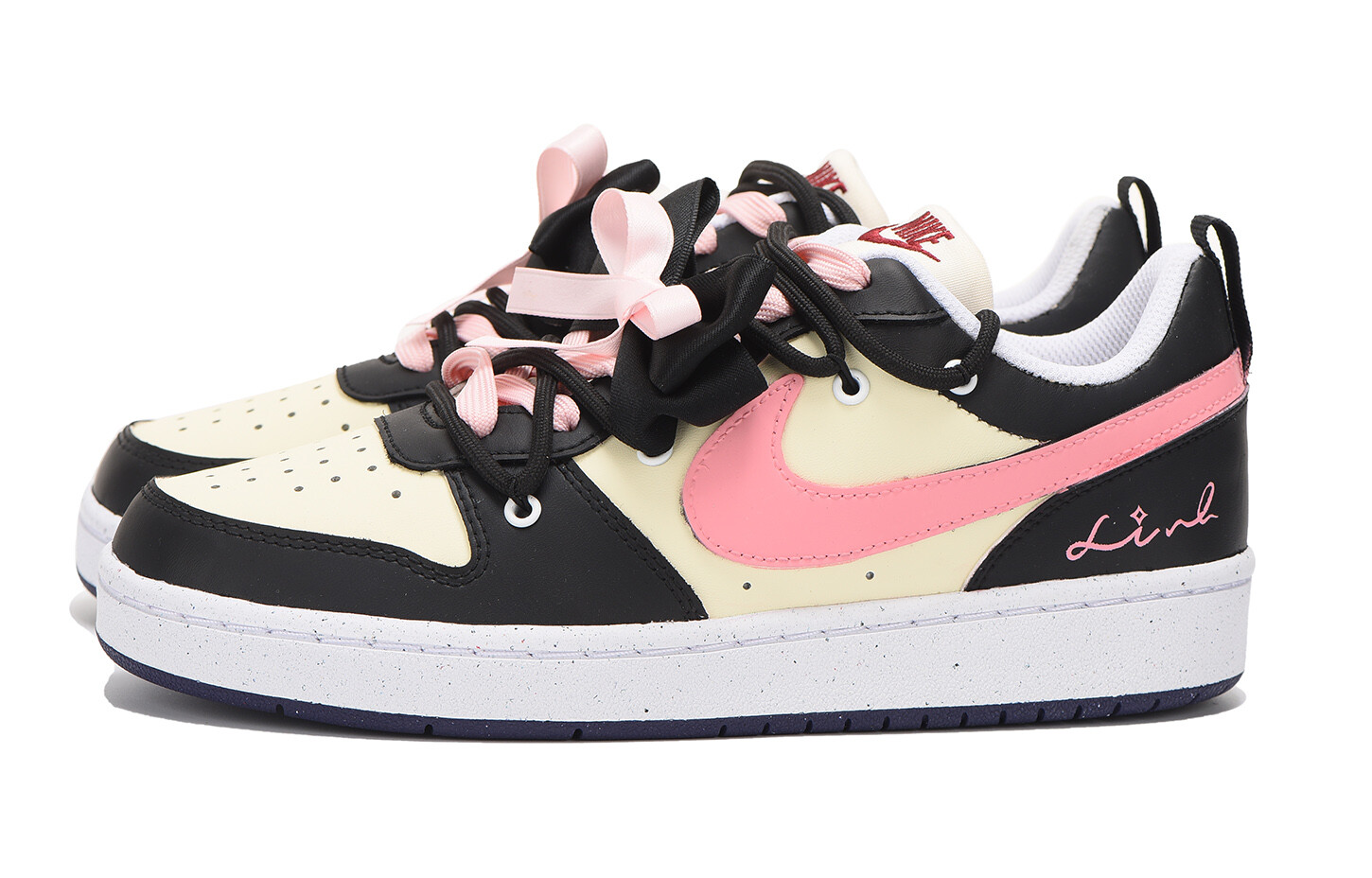 

Кроссовки Nike Court Borough Skateboard Shoes Women's Low-Top Pink