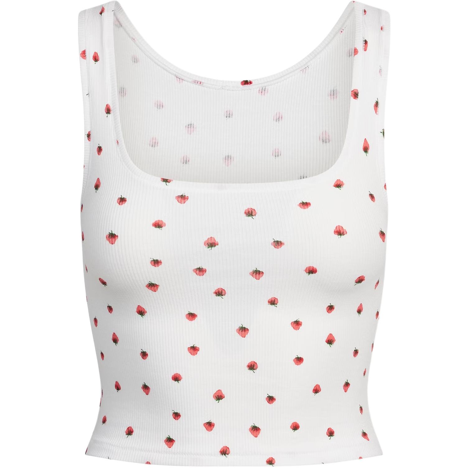 

Топ-майка женская Snow Strawberry Print Skims, Snow Strawberry Print