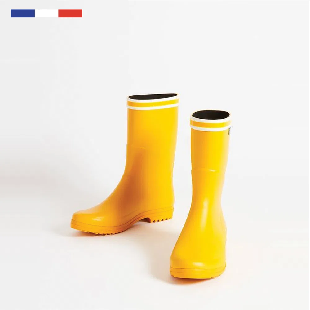 Мужские жёлтые резиновые сапоги Chanteboot Stripe от Aigle