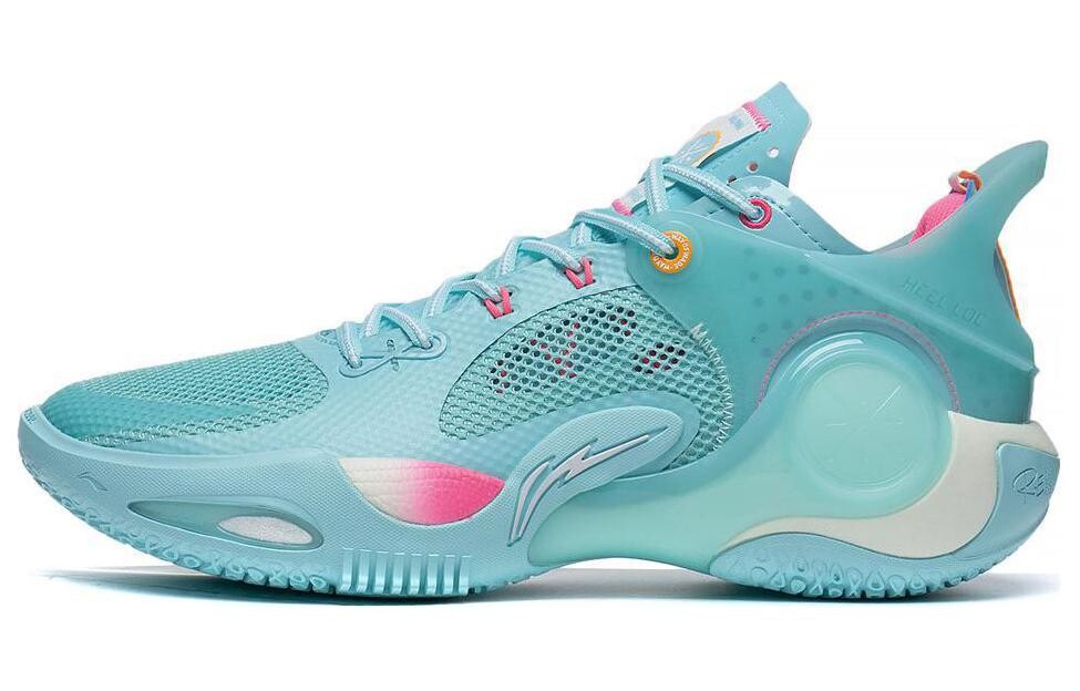 

Кроссовки Li Ning Lining Fission 8, синий/розовый