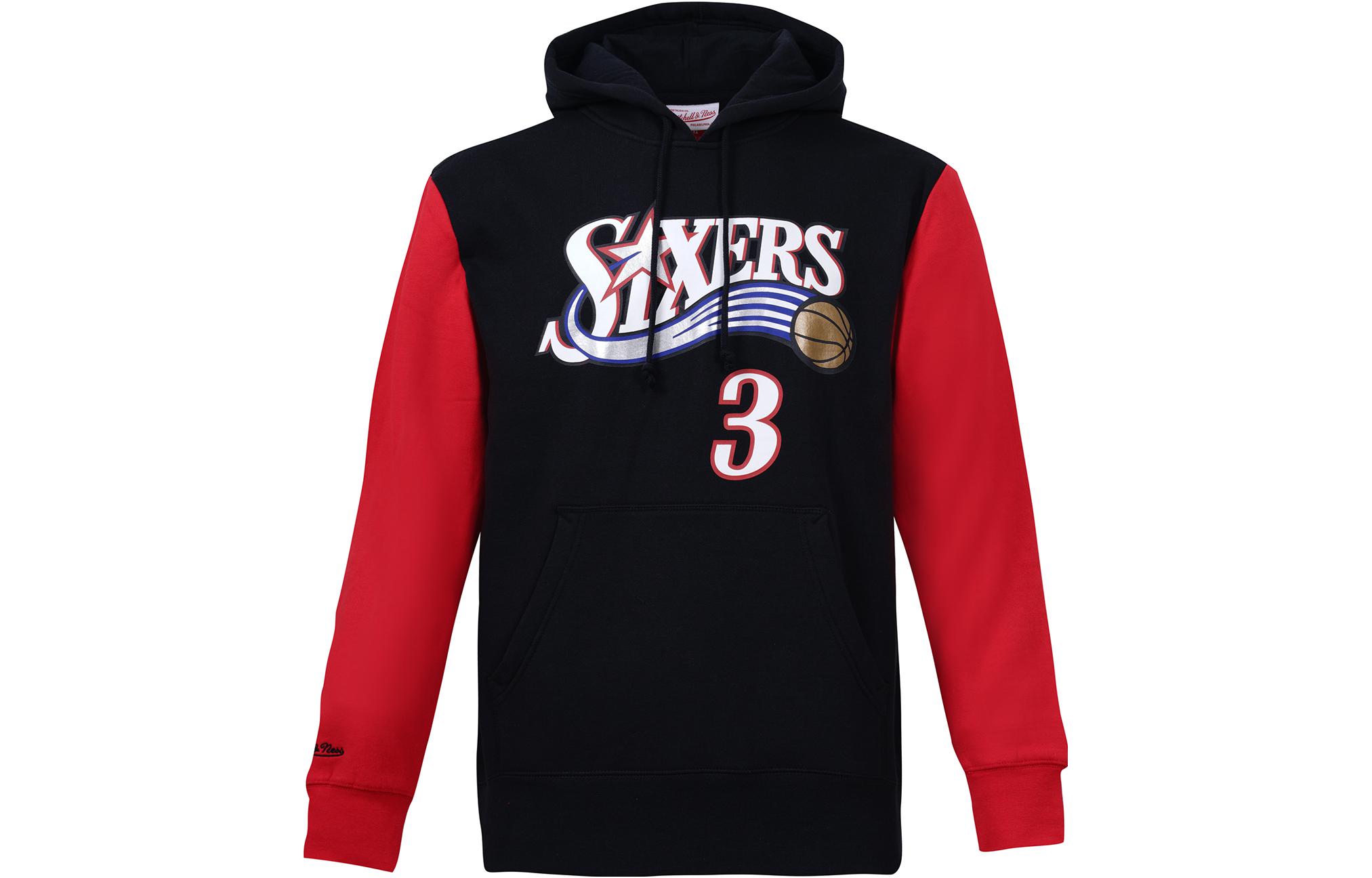 

Майка Mitchell & Ness NBA Series Unisex черная красная Mitchell Ness