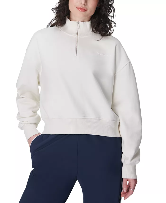 

Женская укороченная толстовка Revive Sweaty Betty, белый