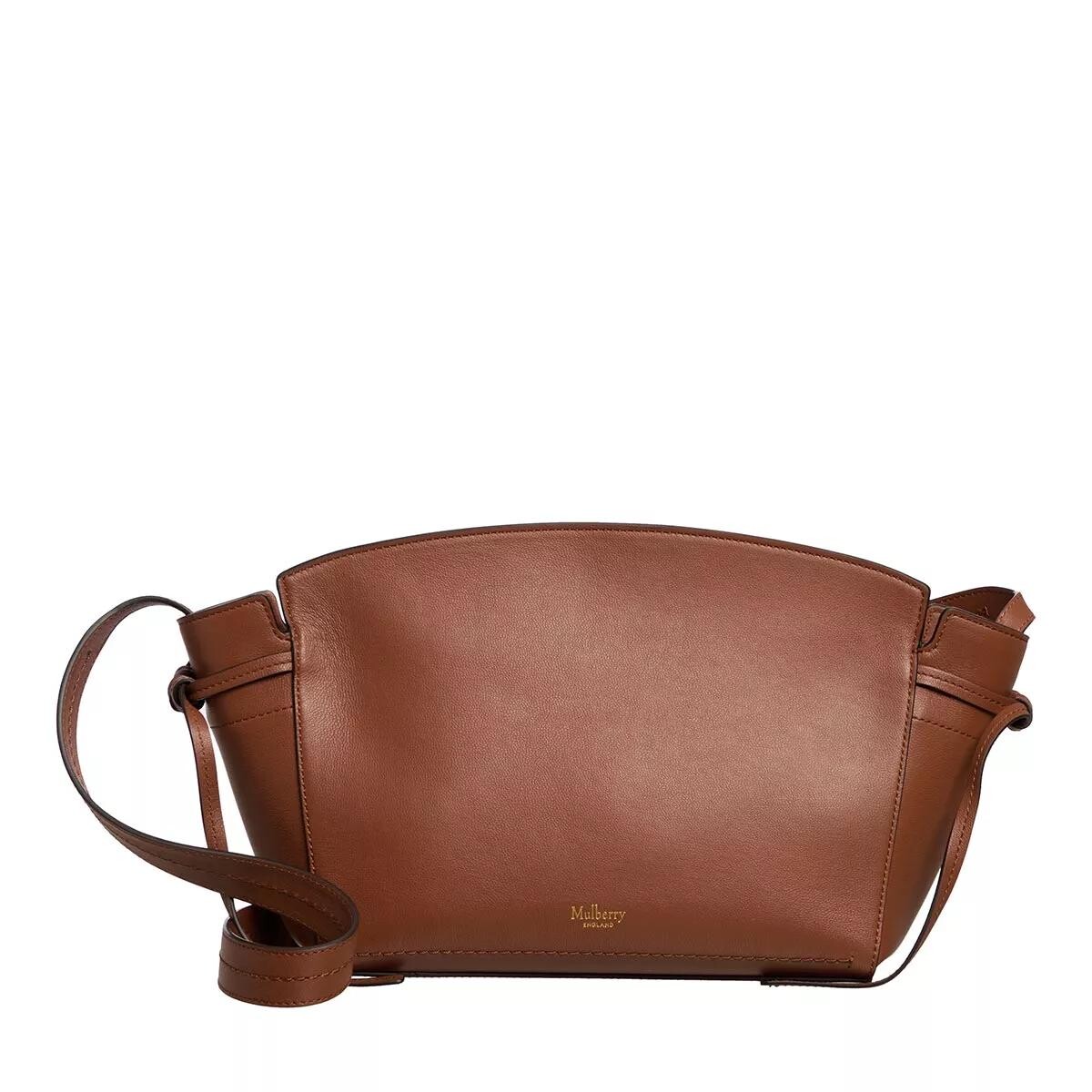 

Мягкая сумка через плечо clovelly изысканная кожа теленка светлый дуб Mulberry, коричневый