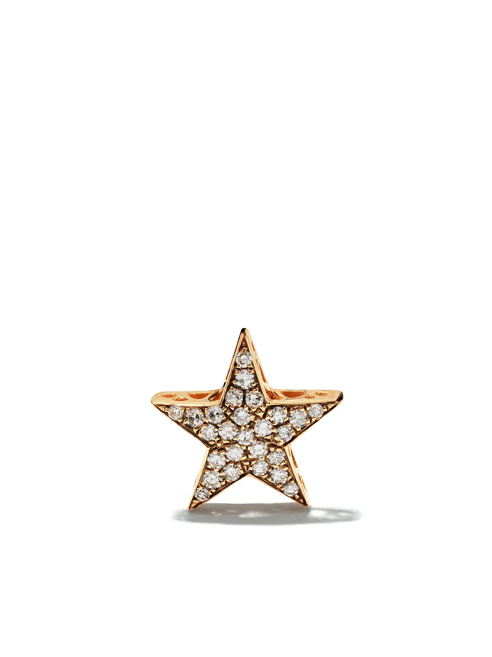 

Золотая серьга Star с бриллиантами Selim Mouzannar, розовый
