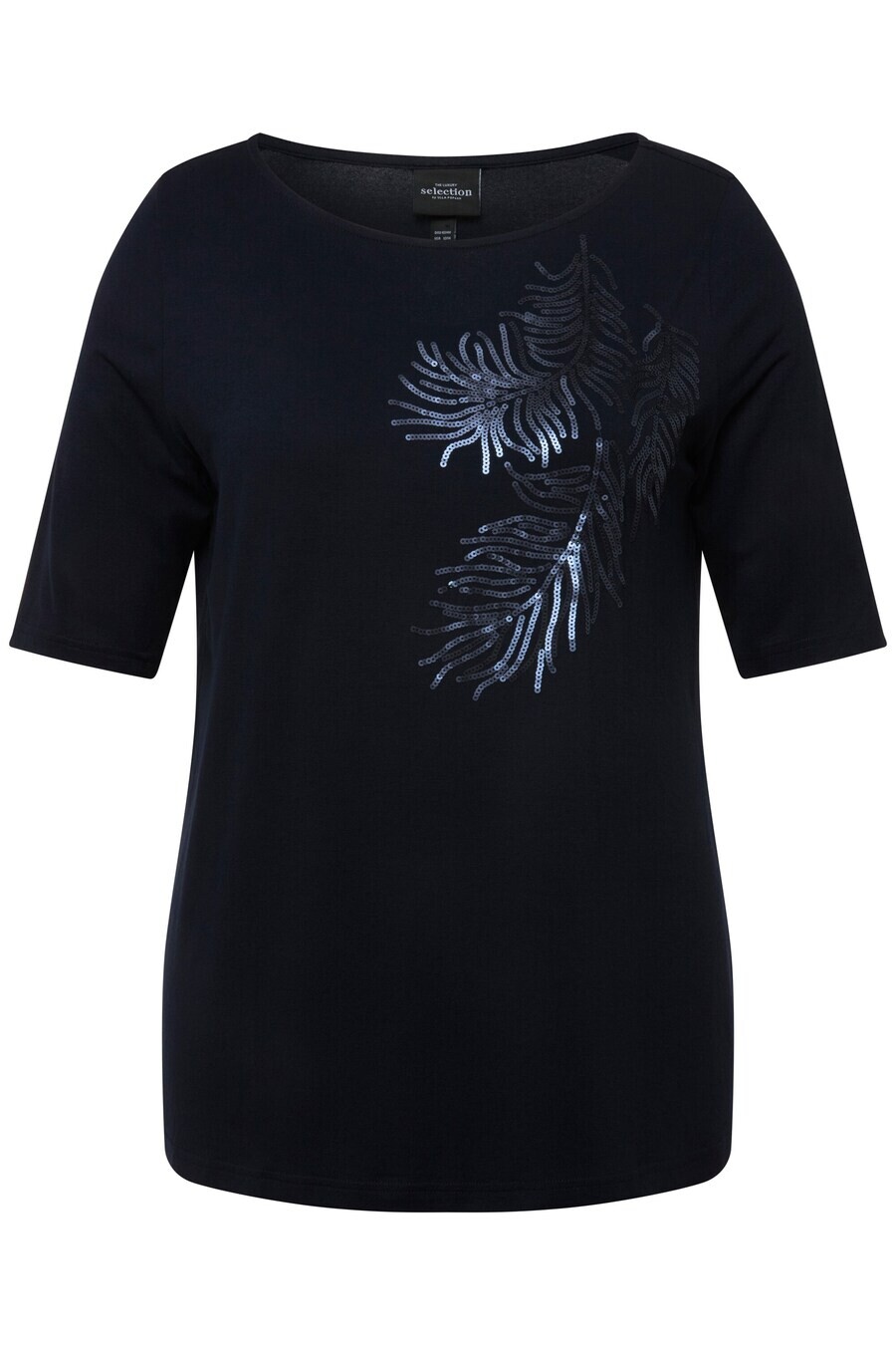 

Футболка Ulla Popken Shirt, морской синий