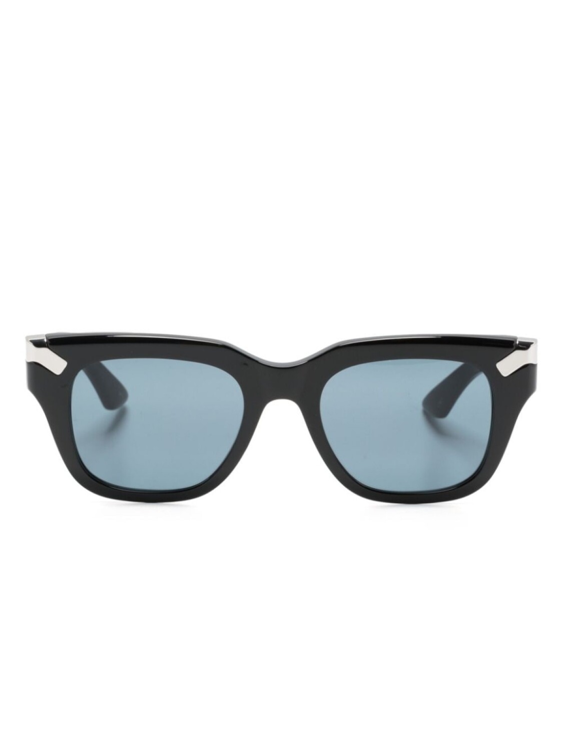 

Alexander McQueen Eyewear солнцезащитные очки трапециевидной формы, черный