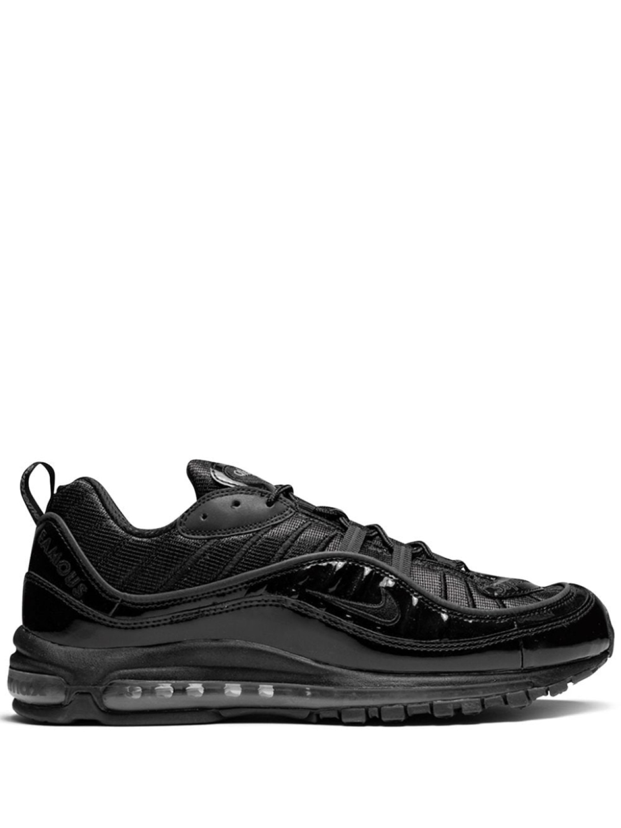 

Nike кроссовки Air Max 98 из коллаборации с Supreme, черный