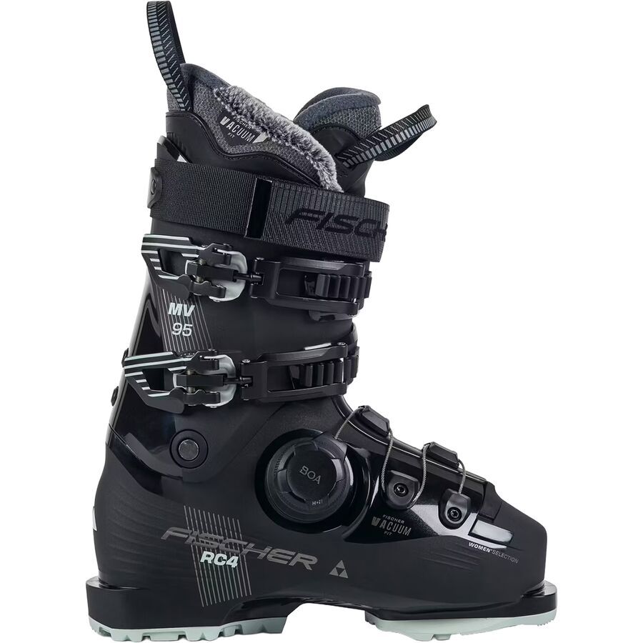 

Горнолыжные ботинки RC4 95 MV BOA VAC GW для женщин, модель 2025 года Fischer Fischer, Black/Black
