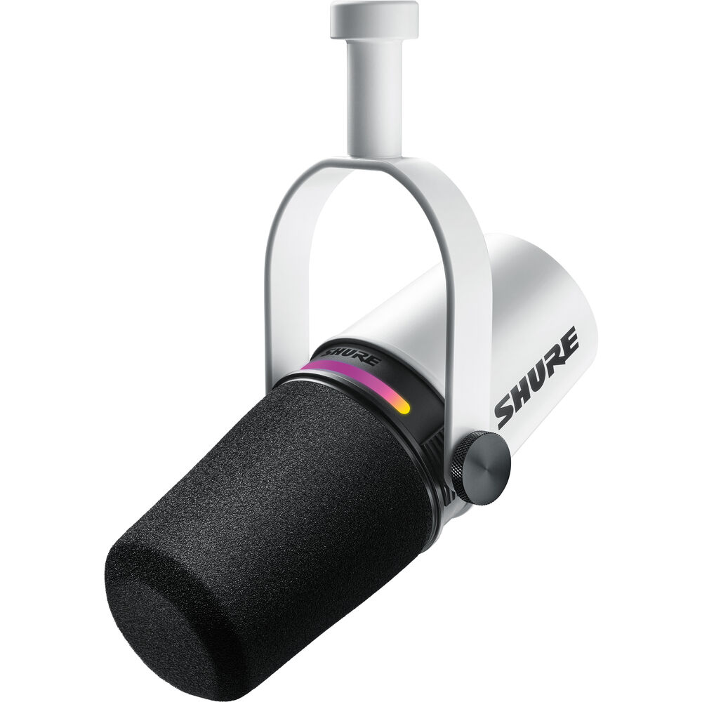 

Микрофон Shure MV7+ Podcast XLR/USB (белый)