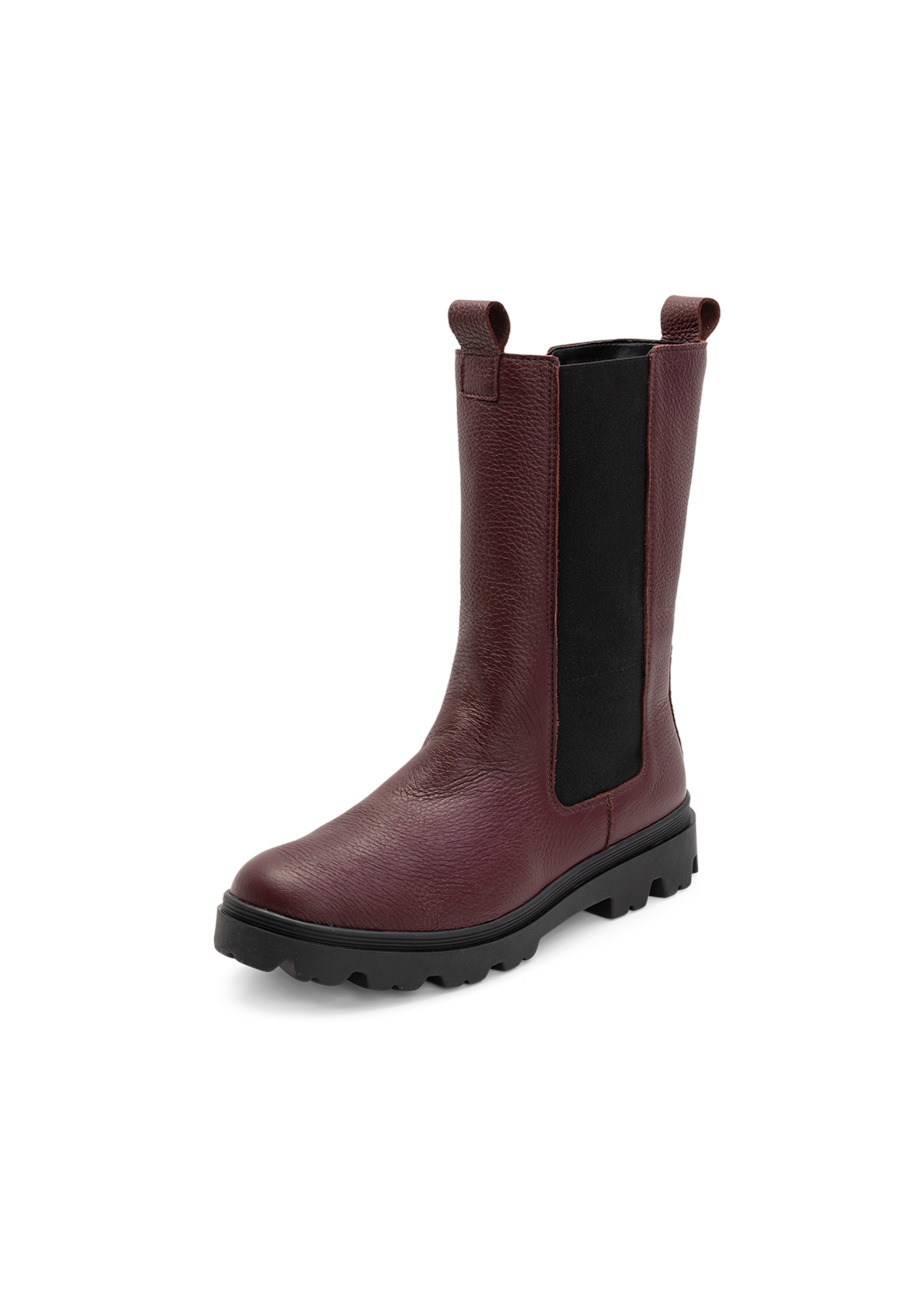 Ботинки VITAFORM Hirschleder Stiefel, цвет aubergine