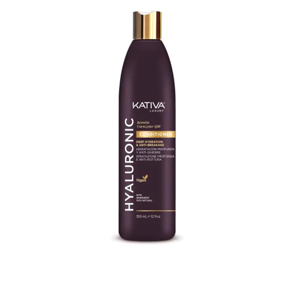 

Кондиционер для волос Hyaluronic keratin & coenzyme q10 conditioner Kativa, 355 мл.