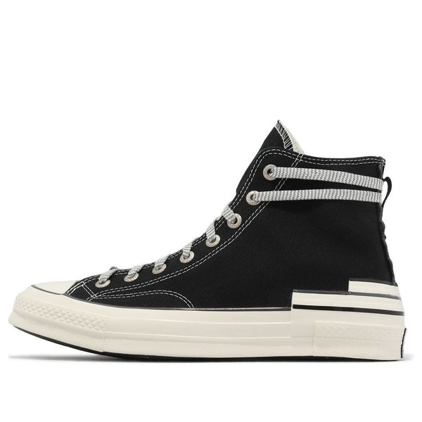 

Кроссовки chuck 70 hacked heel hi 'black dark moth egret' Converse, черный