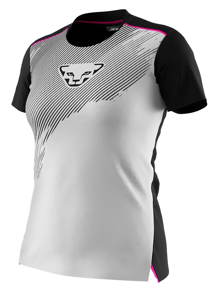 

Спортивная футболка DYNAFIT Trainingsshirt DNA, белый/черный