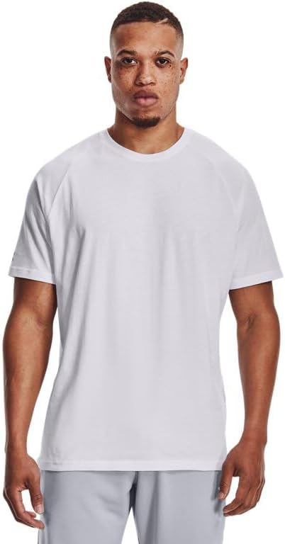 

Футболка Under Armour UA Athletics для мужчин, White/Mod Gray - 100, Белый, Футболка Under Armour UA Athletics для мужчин, White/Mod Gray - 100