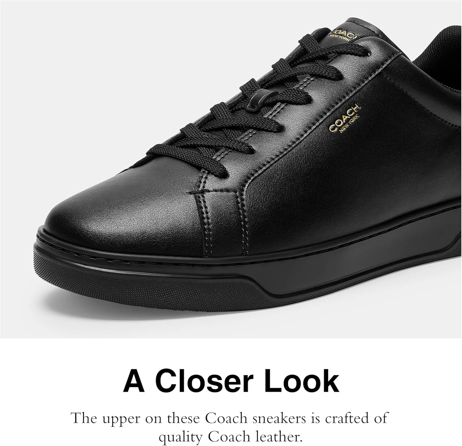 Мужские кроссовки Coach High Line Low Top, черный — фото 3