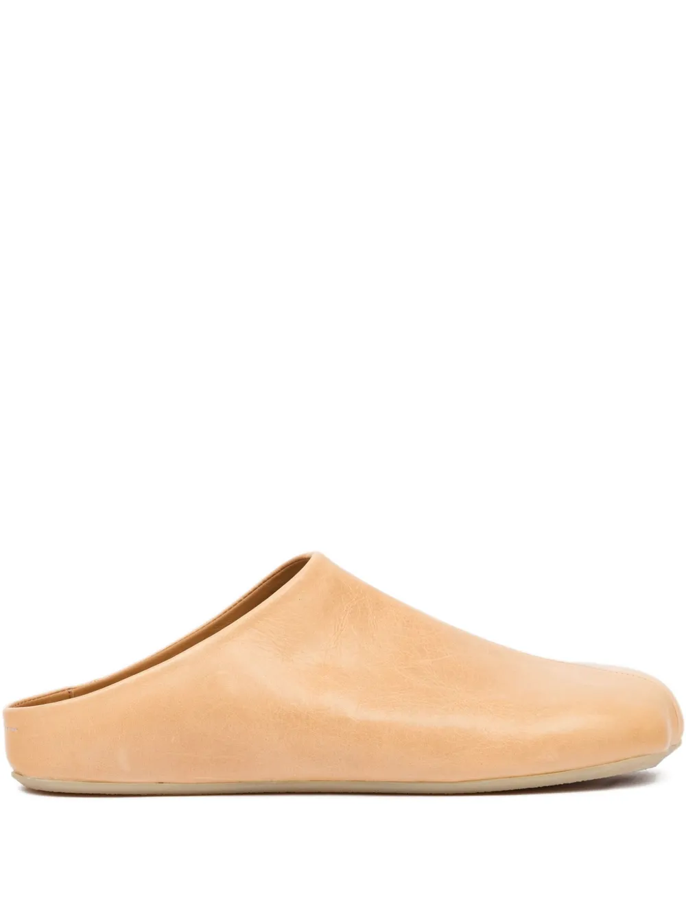 

Однотонные слиперы Mm6 Maison Margiela, бежевый