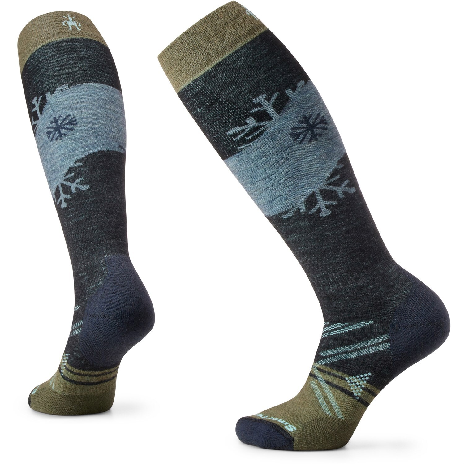

Носки Smartwool Full Cushion Snowpocalypse OTC, цвет Charcoal