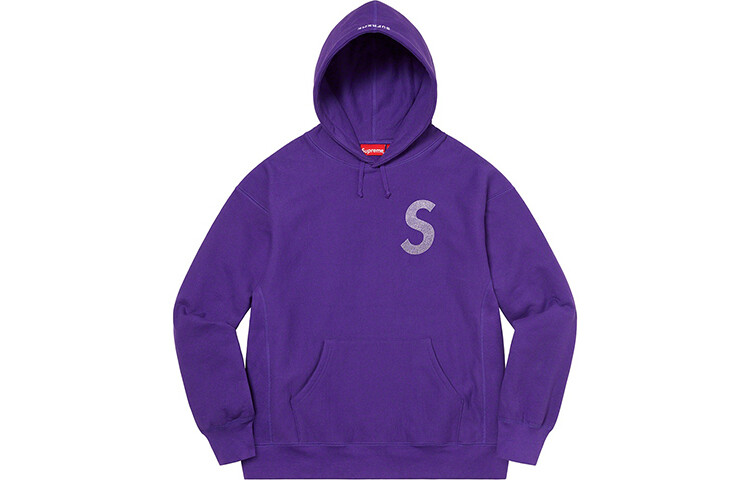 Swarovski X Cobranded Collection Толстовка унисекс Supreme, фиолетовый — фото 2