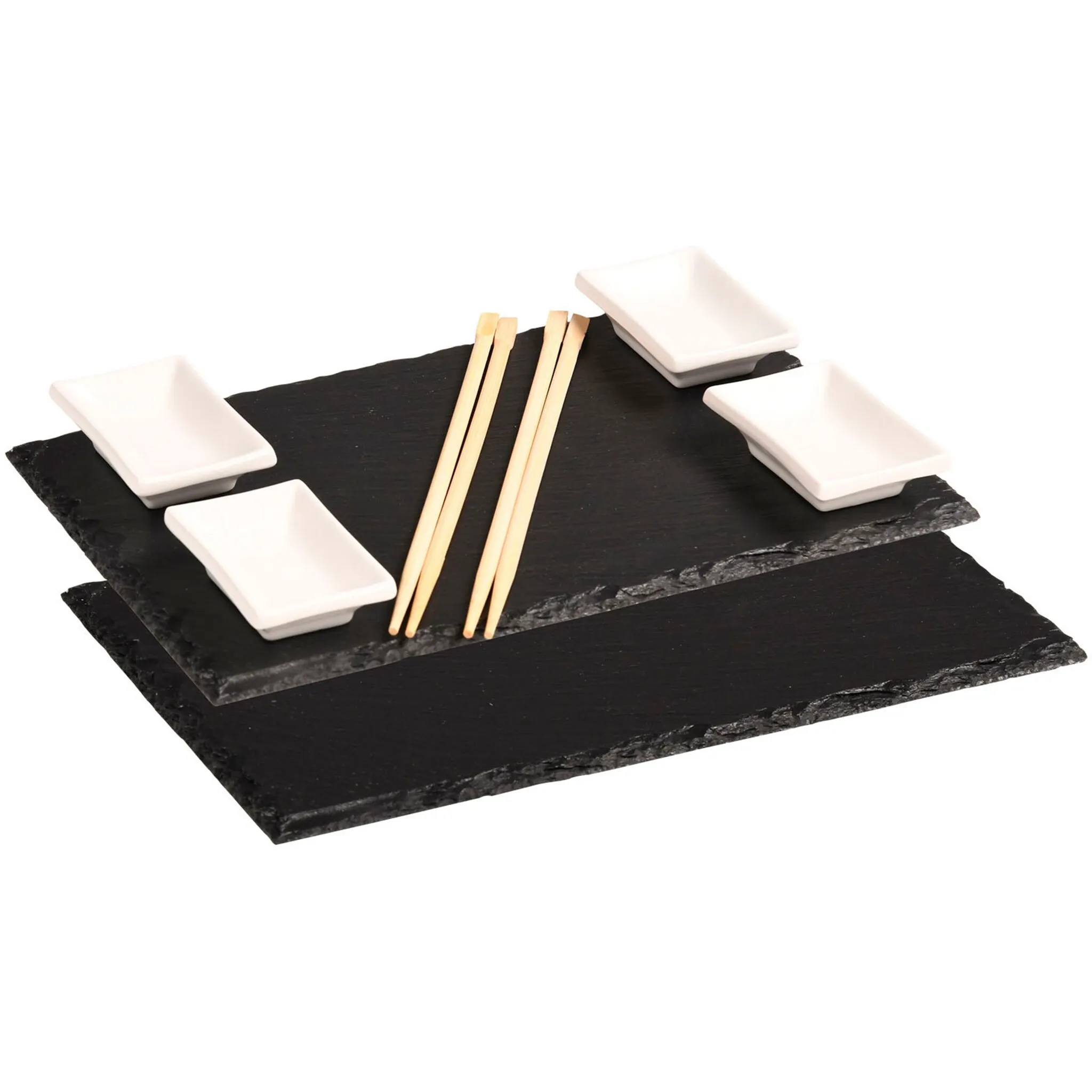 

KESPER Тарелка сервировочная «(Sushi Set)», (набор, 8 шт.), с фурнитурой, черный