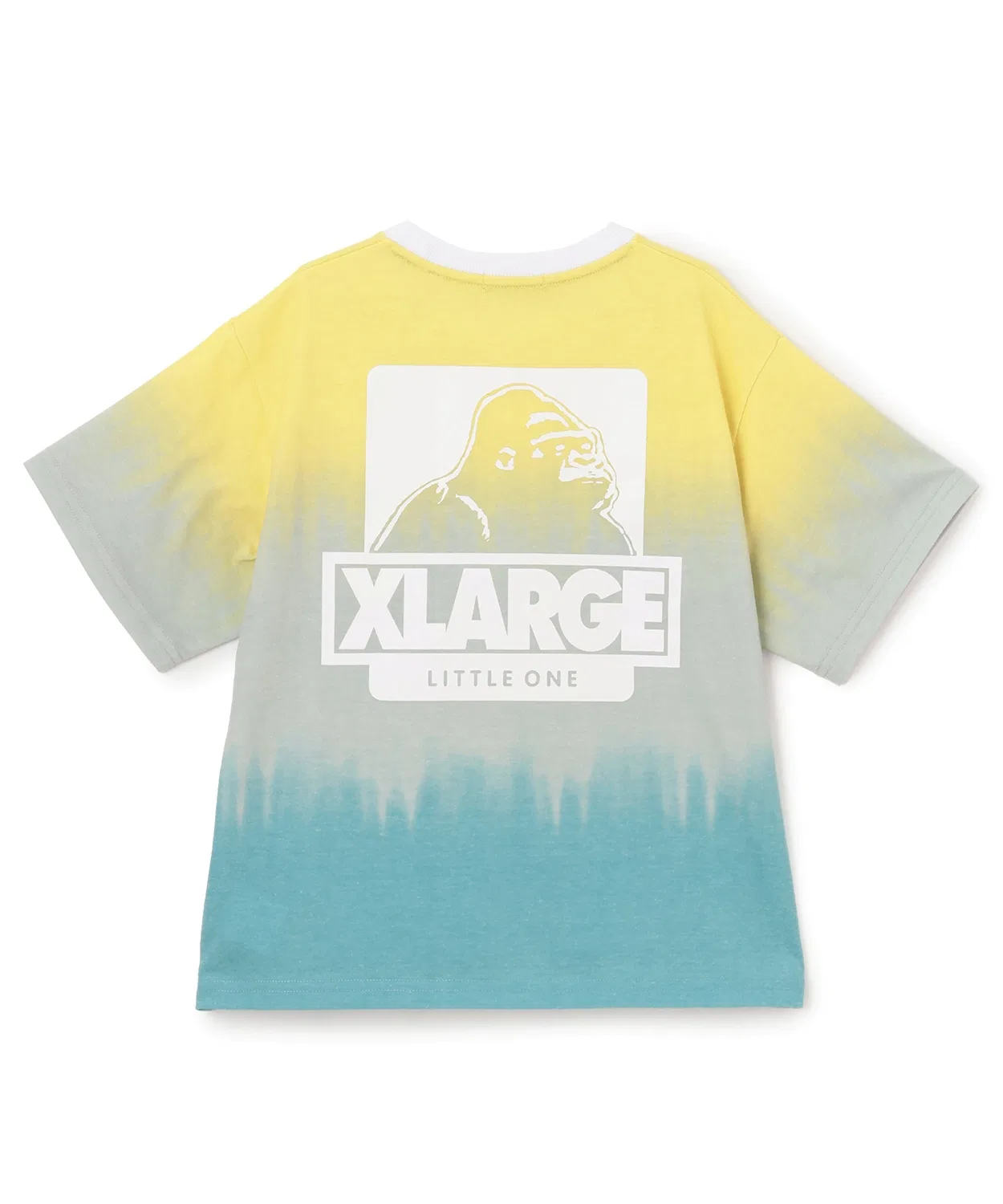 Детская футболка XLARGE KIDS OG с градиентным тай-дай принтом — фото 2