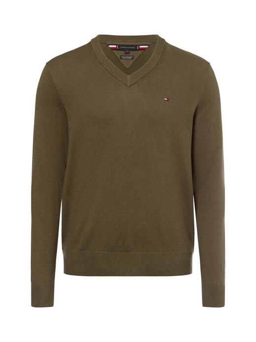 

Свитер с содержанием кашемира Tommy Hilfiger, зеленый