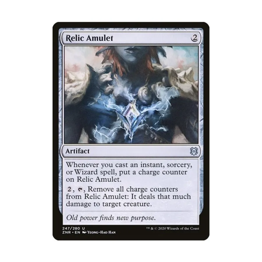 

CCG Реликтовый амулет (U), MTG - Zendikar Rising