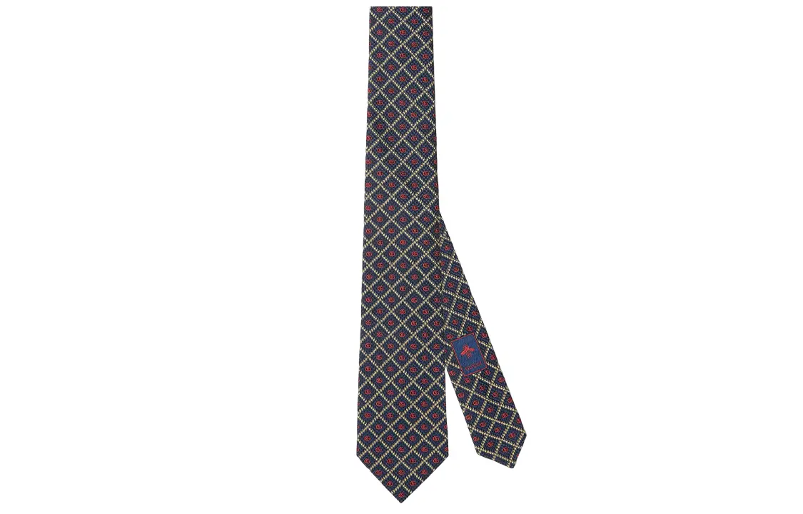 

GUCCI Мужской галстук синий, Blue