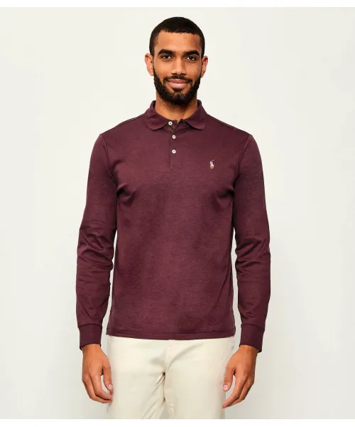 

Футболка поло Slim fit Polo Ralph Lauren, красный